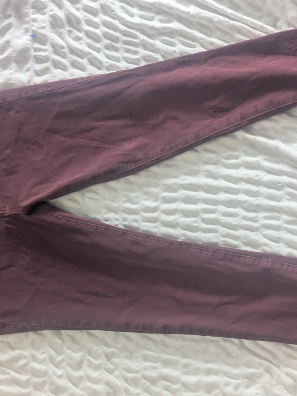 American Eagle Outfitters Skinny Jeans in Plum